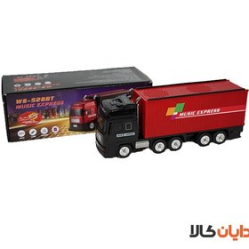 تصویر اسپیکر طرح کامیون مدل ws-528bt Truck model ws-528bt speaker