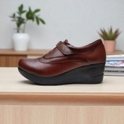 تصویر کفش طبی زنانه مدل C3 با ضمانت چرم مصنوعی 