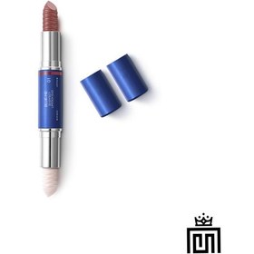 تصویر رژ لب دو سر کیکو Blue Me 3D Effect Lipstick Duo 