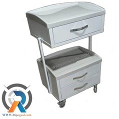 تصویر ترالی 3کشو 2طبقه Trolley 3 drawers 2 floors