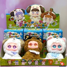 تصویر عروسک شانسی پاپی گاردن Puppy Garden طرح حیوانات با آویز فلزی 