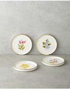 تصویر ست 4 عددی بشقاب سرامیکی دکوراتیو انگلیش هوم مدل Begonya 