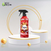 تصویر اسپری خوشبو کننده یوموش YUMOS مدل AMBER قرمز (450 میل) YUMOS air freshener spray AMBER red model (450 ml)