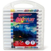 تصویر ماژیک 12 اکرولیک قلمی mapromax ( کد 112 ) 