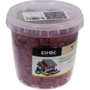 تصویر ماکت آجر نما قرمز ۴۰۰ عددی اشل 