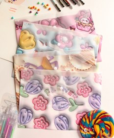 تصویر پوشه 3d شاینی 