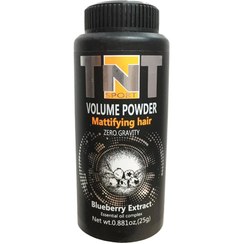 تصویر پودر حالت دهنده مات مو ای ان تی نارنجی رنگ TNT volume powder mttifing hair