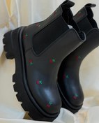تصویر بوت زنانه زارا مدل آلبالو - مشکی / ۳۸ cherry boot