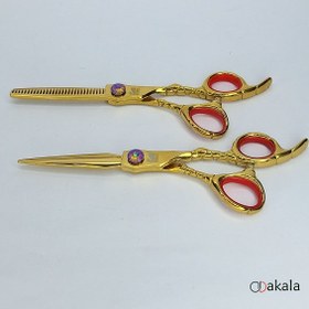 تصویر ست قیچی صیام مدل A-B60-20 (6‌اینچ) Siam Scissors Set Model A-B60-20 (6 inches)