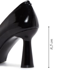 تصویر خرید اینترنتی کفش پاشنه دار زنانه سیاه دریمد 23WFD131118 ا Kadın Rugan Deri Stiletto Kadın Rugan Deri Stiletto