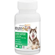 تصویر قرص محافظت از کبد مخصوص سگ و گربه یوروپت 60 عددی ا Europet Liver Support Cat & Dog 60 tablet Europet Liver Support Cat & Dog 60 tablet