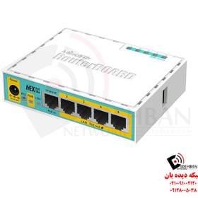 تصویر روتر میکروتیک مدل HEX POE Lite_ RB750UPr2 Routeur Mikrotik HEX POE Lite RB750Ur2