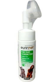 تصویر فوم آلوئه ورا مخصوص پنجه سگ و گربه یوروپت 150 میلی Europet Paw Cleaning Foam 150ml