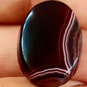 تصویر عقیق سلیمانی همراه با باباقوری 