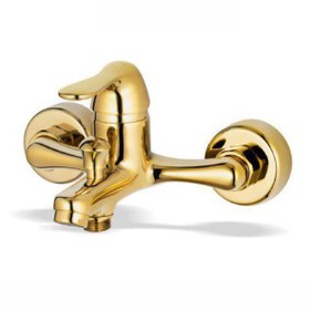 تصویر شیر حمام کاویان م Kavian Faucet Mishka Bath mixer golden