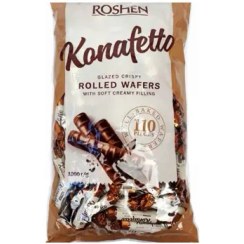 تصویر شکلات کانافتو روشن شیری 1000 گرم kanafetto roshen milk chocolate 1000gr