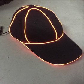 تصویر کلاه با LED 