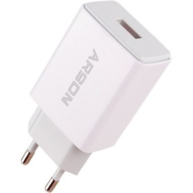 تصویر کلگی شارژر آرسون مدل AN-W3A به همراه کابل microusb Arson charger model AN-W3A