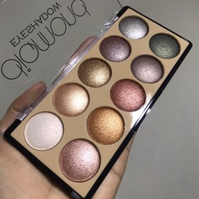 تصویر پالت سایه چشم 10 رنگ دودو گرل مدل دیاموند 10 COLORS diamond EYE SHADOW