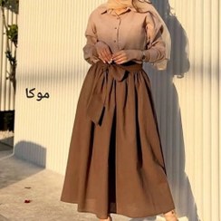 تصویر دامن زنانه مدل پلنگی سایز ۳۸ تا ۴۸ 