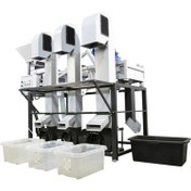 تصویر دستگاه جداکن پوست از مغز بادام پسته گردو (بادکش) 