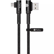 تصویر کابل تبدیل USB به microUSB پرووان مدل PCC235 طول 1 متر Proone Cable Black 