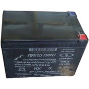 تصویر باطری 12ولت 12 آمپر صبا باتری یو پی اس ups 