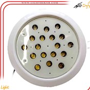 تصویر چراغ توکار استخری 18 وات مولتی کالر مارینا 