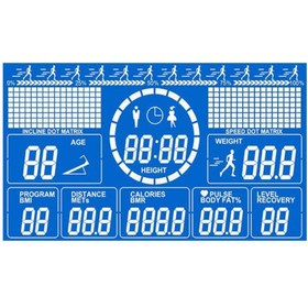 تصویر تردمیل تک کاره و خانگی جی کی اکسر M Power 830 M Power 830 Treadmills