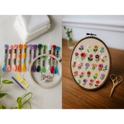 تصویر دوره گلدوزی پایه+پک گلدوزی 