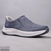 تصویر کفش پیاده روی مردانه آبی سرمه ای اسکیچرز | 205356 NVY Skechers 