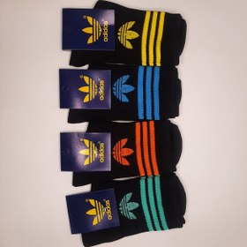 تصویر جوراب ورزشی ساق بلند آدیداس Adidas sports socks