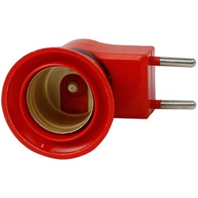 تصویر سرپیچ E27 دوشاخه دار کلید دار رنگی ا Lamp E27 Switch key Lamp E27 Switch key