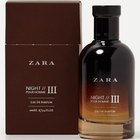 تصویر ادوپرفیوم مردانه زارا نایت پور هوم 3 (100میل) Zara Night Pour Homme III Eau de parfum-100ml