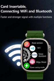 تصویر ساعت هوشمند سیم کارت خور مدل HK Ultra One HK Ultra One Smart Watch