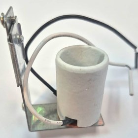 تصویر پایه دیوارکوب سرپیچ e14 سرامیکی 