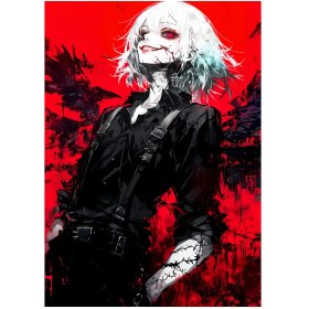 تصویر متال پوستر انیمه Tokyo Ghoul کد N203 