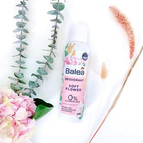 تصویر اسپری دئودورانت 24 ساعته باله آ رایحه گل Balea Balea Deodorant Soft Flower 200ml