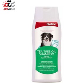 تصویر شامپو سگ بایولاین حاوی روغن درخت چای حجم 250 میلی لیتر Bioline Tea Tree Oil Shampoo 250ml