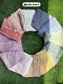 تصویر روسری نخی دوردانتل 