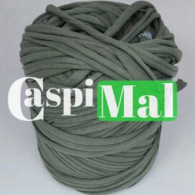 تصویر نخ تریکو بافی 500 گرمی با رنگ سبز زیتونی 
