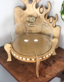 تصویر کاپ کیک چوبی مهره دار 