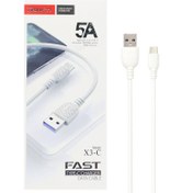 تصویر کابل تبدیل USB به USB-C ترانیو مدل X3-C طول 1 متر 