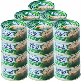 تصویر کنسرو ماهی تن ویلورا با شوید ۱۸۰ گرم 