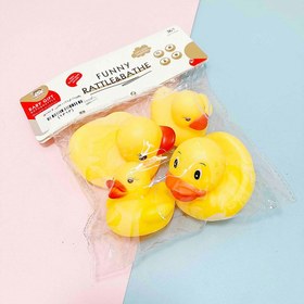 تصویر پوپیت اردک حمامی 4 عددی 