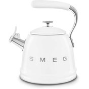 تصویر کتری روگازی اسمگ مدل SMEG CKLW2001WH SMEG Whistling kettle CKLW2001WH