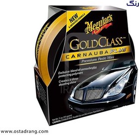 تصویر واکس کاسه ای کارناوبا گلد کلس مگوایرز G7014AM Meguiars Gold Class Carnauba Plus Paste Wax 