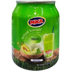 تصویر آبميوه با پالپ ميکسا طالبی قوطی 250 ميل MIXA مدل MELOM WITH PULP Mixa Melom With Pulp 250ml