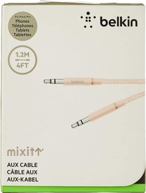 تصویر کابل صوتی Belkin MIXIT Metallic AUX Cable 