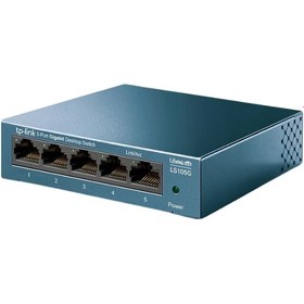 تصویر سوئیچ 5 پورت تی پی لینک TP-LINK LS105G 5-Port Switch 